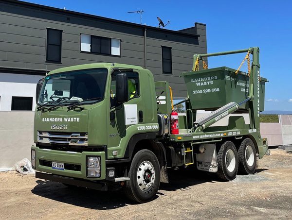 Saunders Waste Skip Bin Truck