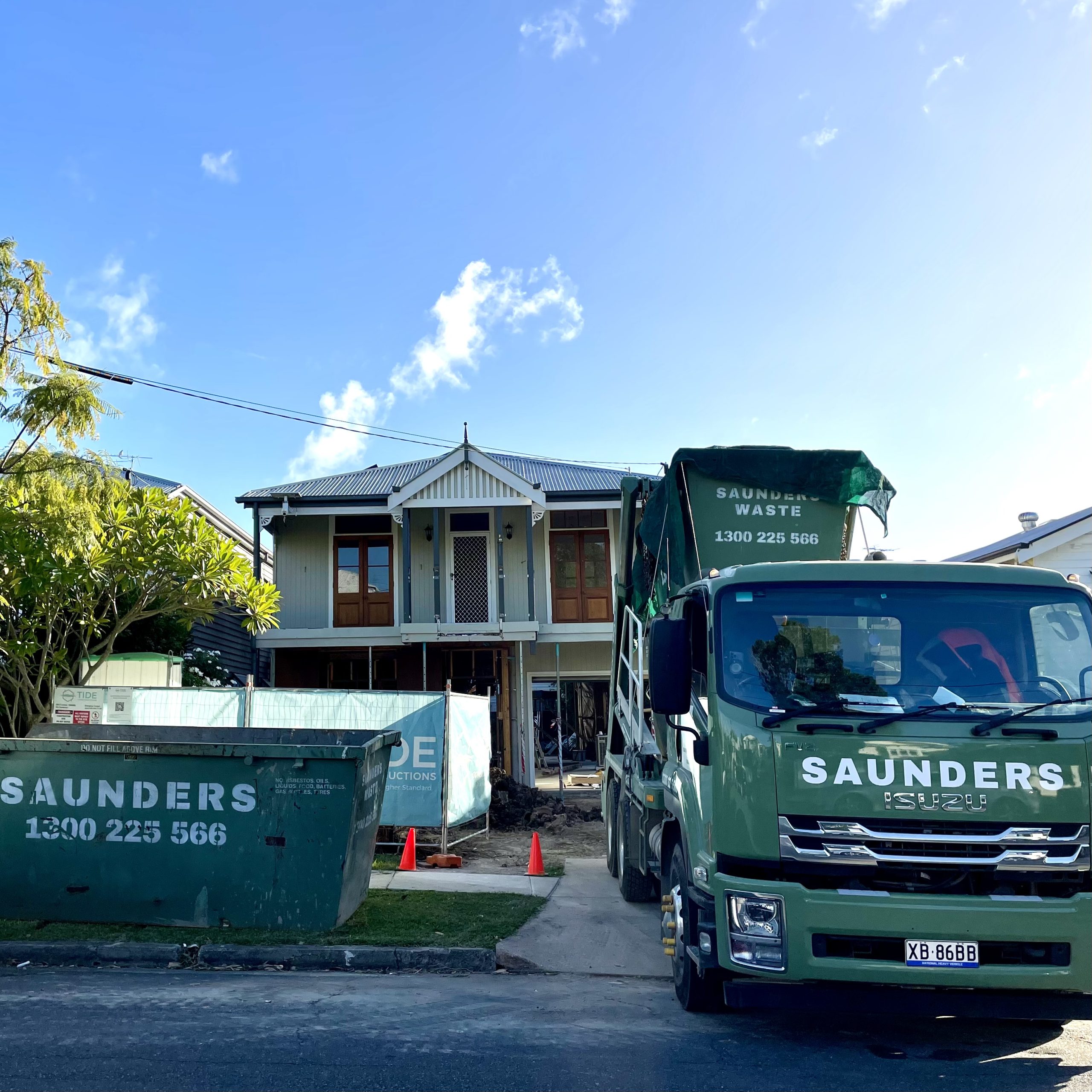 Brisbane Skip Bin Hire for Builders Saunders Waste
