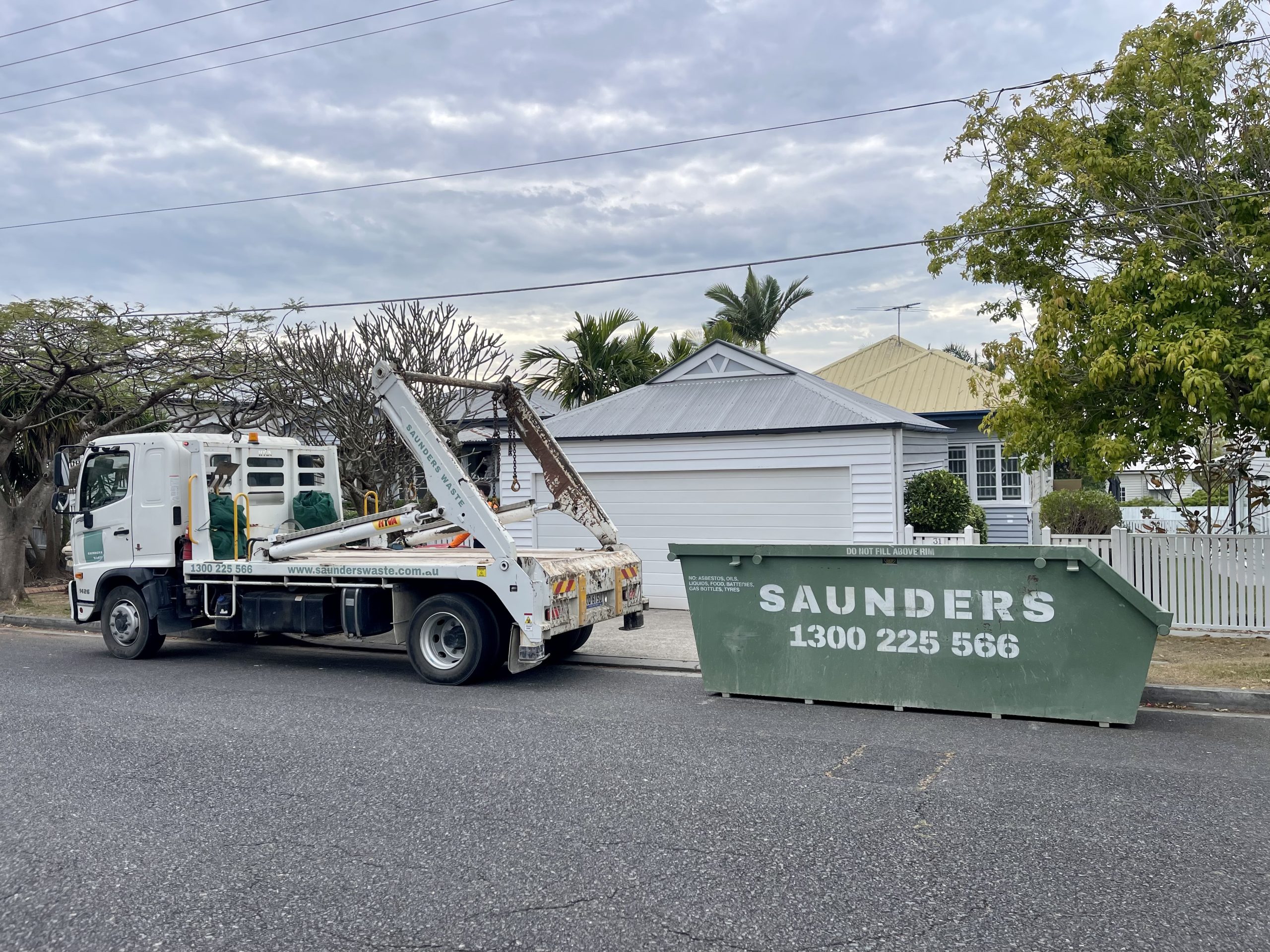 Next Day Skip Bin Hire Guaranteed! Saunders Waste